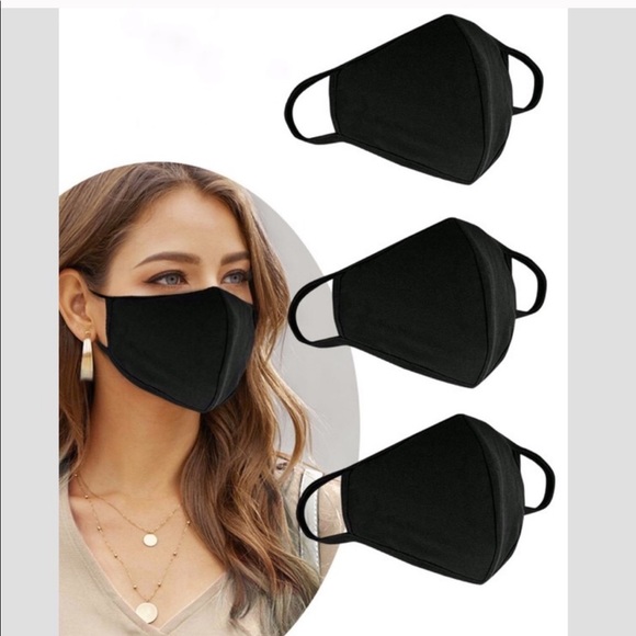 Accessories - MADE IN USA, Black Unisex Face Mask
